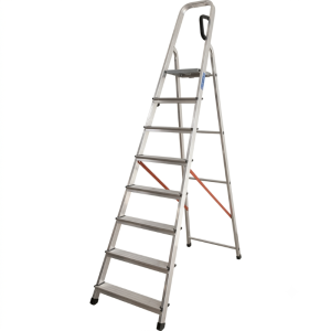Escalera plegable 8 peldaños