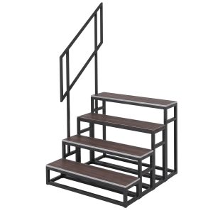 Barandilla escalera 5 peldaños