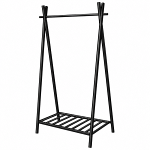 Perchero de madera para eventos (color negro)