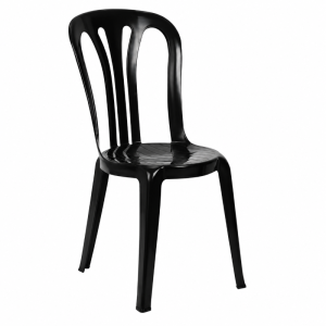 Silla monoblock Negra
